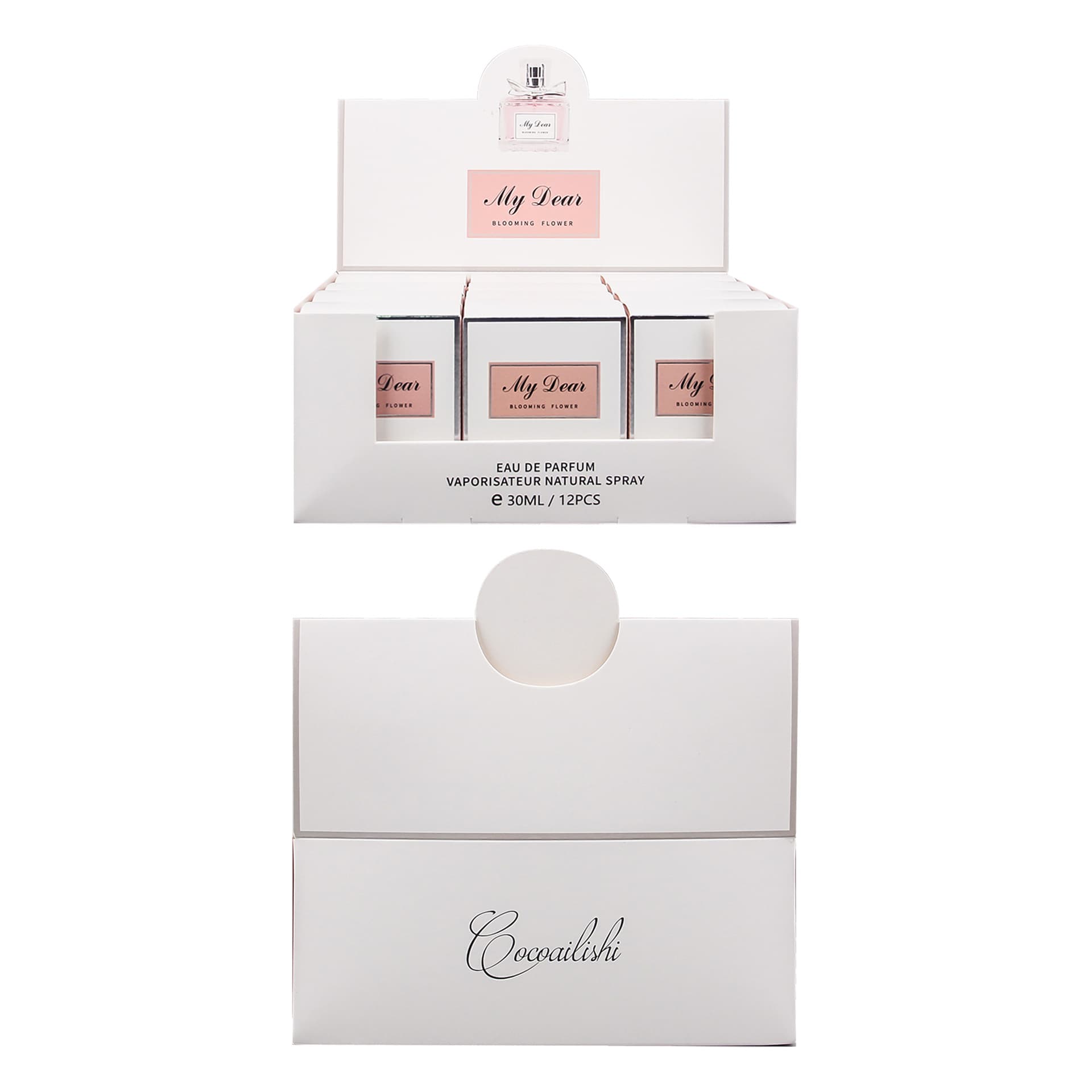 Cross-border E-commerce Women's Perfume Sweetheart PDQ 3D Gift Box Long-lasting Sweet Fragrance Eau de Toilette 30ml