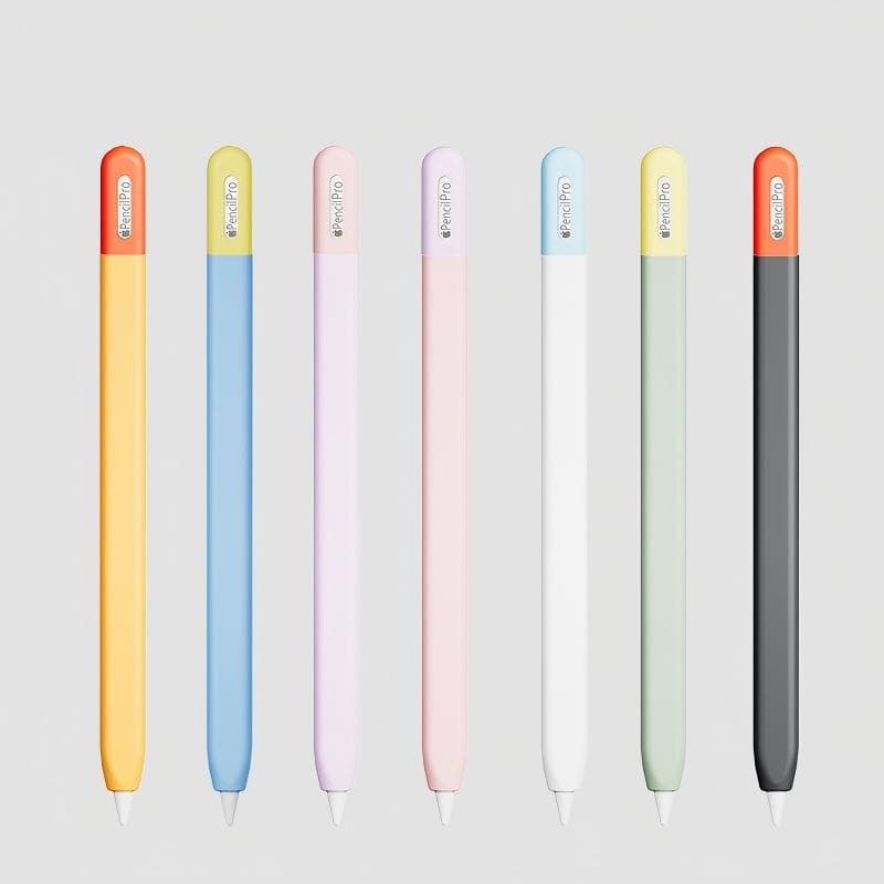 Compatible with Apple Pencil 4th Gen Case, Apple Pencil Pro Silicone Sleeve, Full Coverage Protective Case
