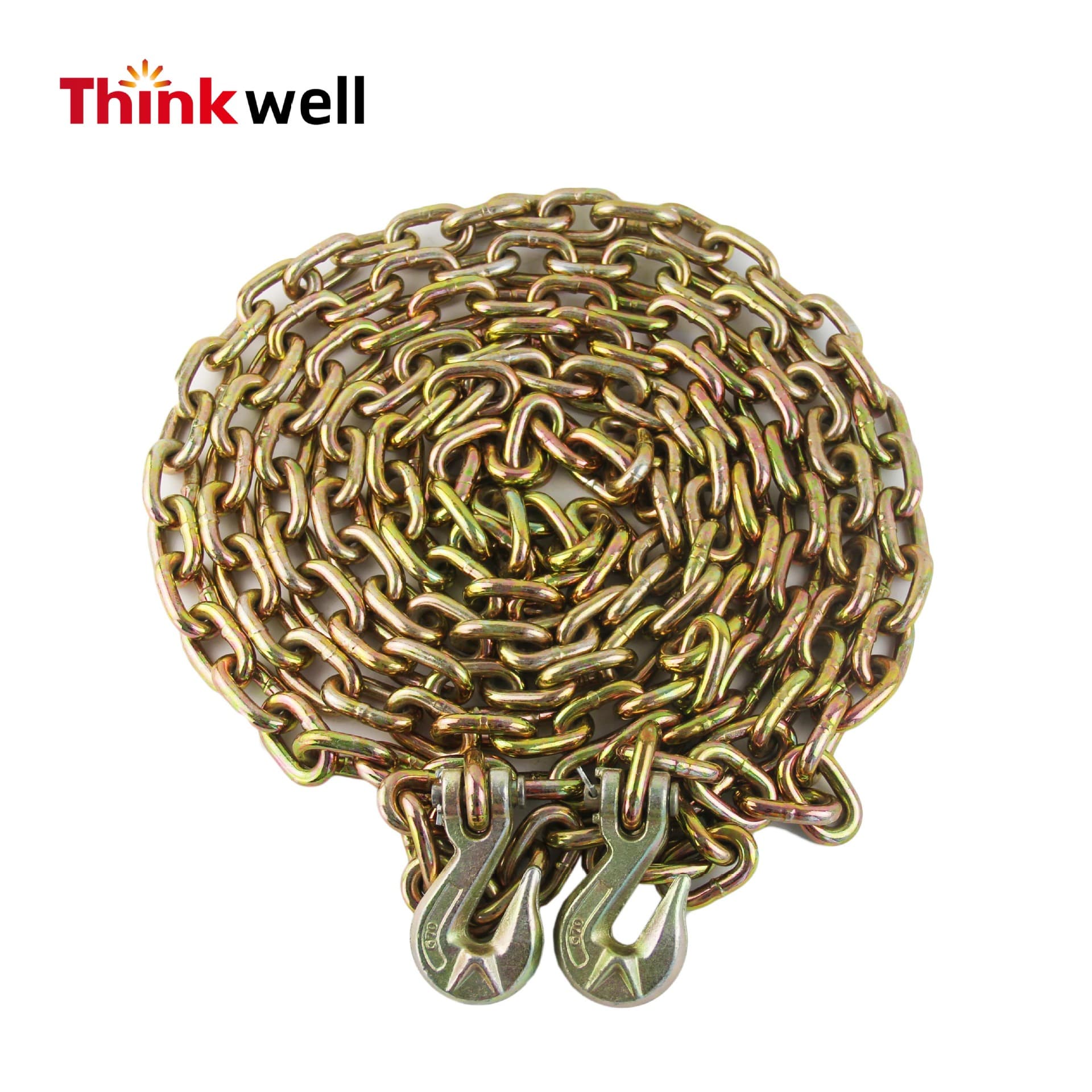 Cross-border high-strength manganese steel chain American G70 alloy steel sling accessories lifting traction parts chain