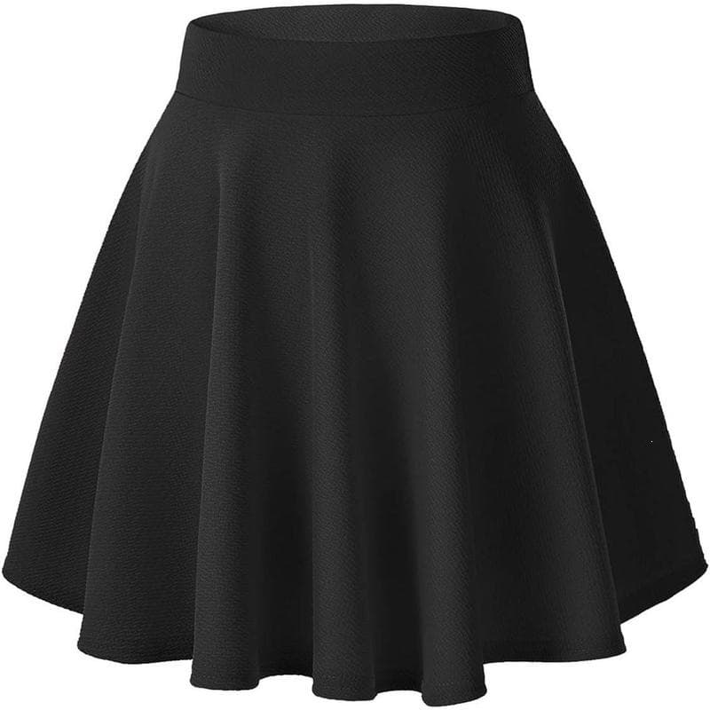 C 31940 Stretchy Flare Mini Skirt