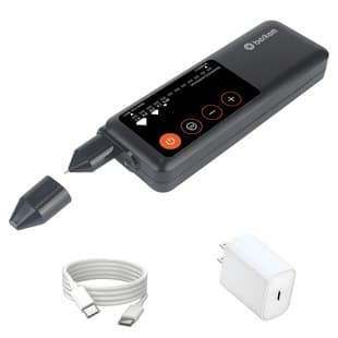 MD1 2-in-1 Diamond Tester Pen Diamond Moissanite Thermal Conductivity Meter Jade Gemstone Hardness Identification Detector Rechargeable