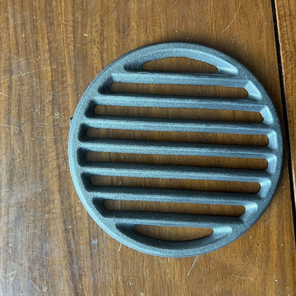 Furnace Grate, Furnace Bottom, High-Temperature Resistant Cast Iron Grate, Round Unburnable Accessories for Wood Stove, Square Fire Grate