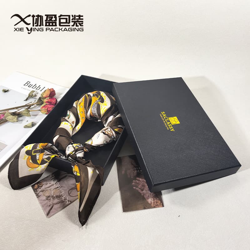 Large Size Ready-to-Ship Wholesale Boxes Heaven and Earth Cover Scarf Wallet Souvenir Box Premium Business Style Paper Box