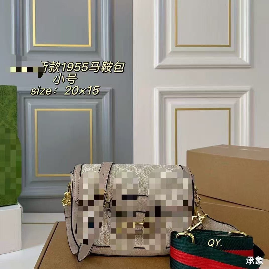 New Chain Bag Series Gucci Saddle Bag Full of Vintage Charm, Elegant Classic Versatile Style