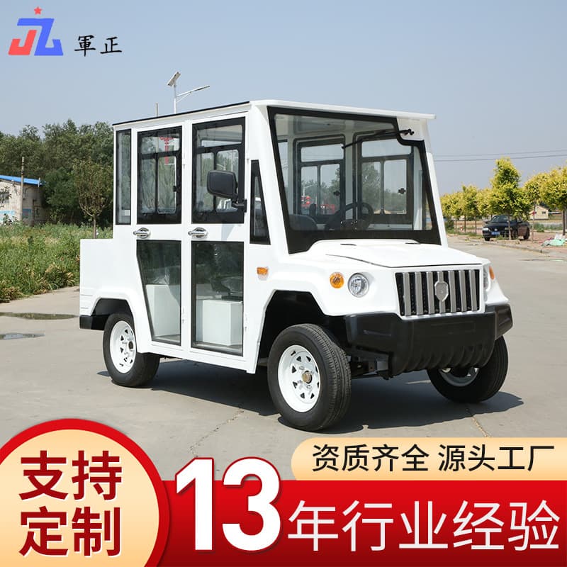 Manufacturer Electric Fire Patrol Vehicle Off-Road Patrol Car Community Property 119 Emergency Duty Vehicle Stable Performance