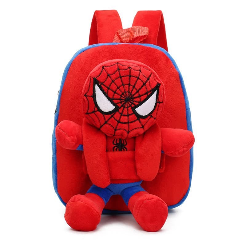 League of Legends Cartoon Plush Toy Kids Backpack for 1-2-3 Year Olds Kindergarten Children Double Shoulder Snack Bag