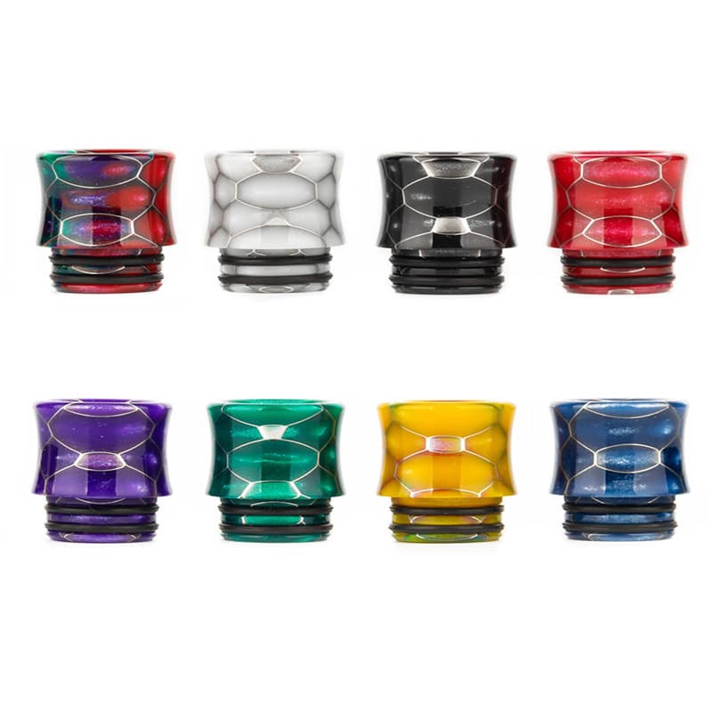 Cross-border new 810 snakeskin cigarette holder tfv12 prince drip tip810 honeycomb anti-oil drip tip