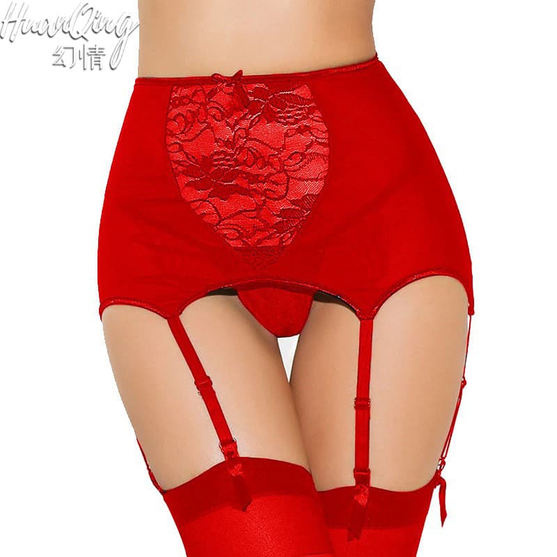 Sexy High-waisted Lace Bralette Underwear Set Comfortable Breathable Nylon Fabric Vibrant Colors For Women