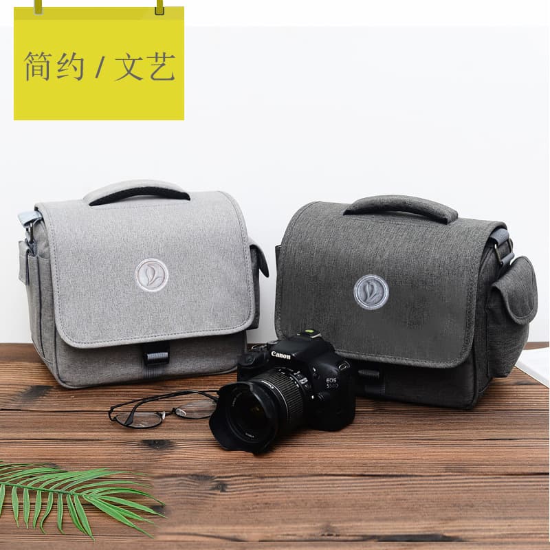 Sudiro waterproof SLR camera bag, digital photography bag, shoulder bag, crossbody camera bag, men's and women's backpack