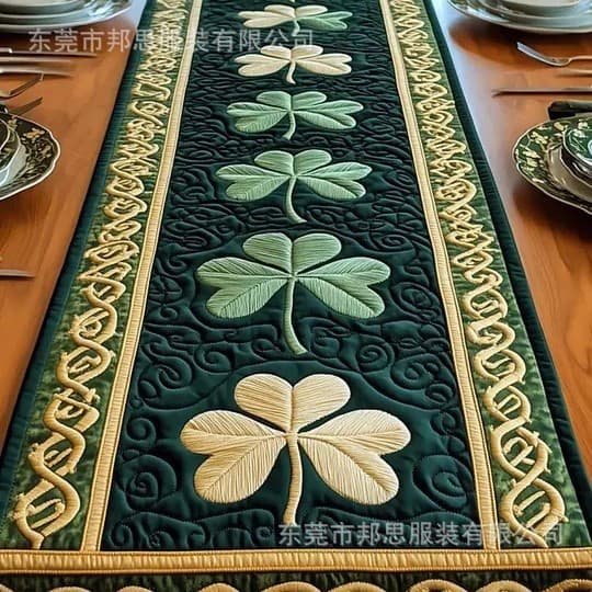 2026 Export Independent Station 3D Digital Print Table Mat Tablecloth Coffee Table Protection Pad