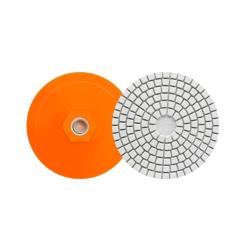 3-inch 4-inch Integrated Edge Trimming Grinding Disc for Marble, Ceramic Tile, and Sintered Stone Slab Edge Grinding and Chamfering for Angle Grinder