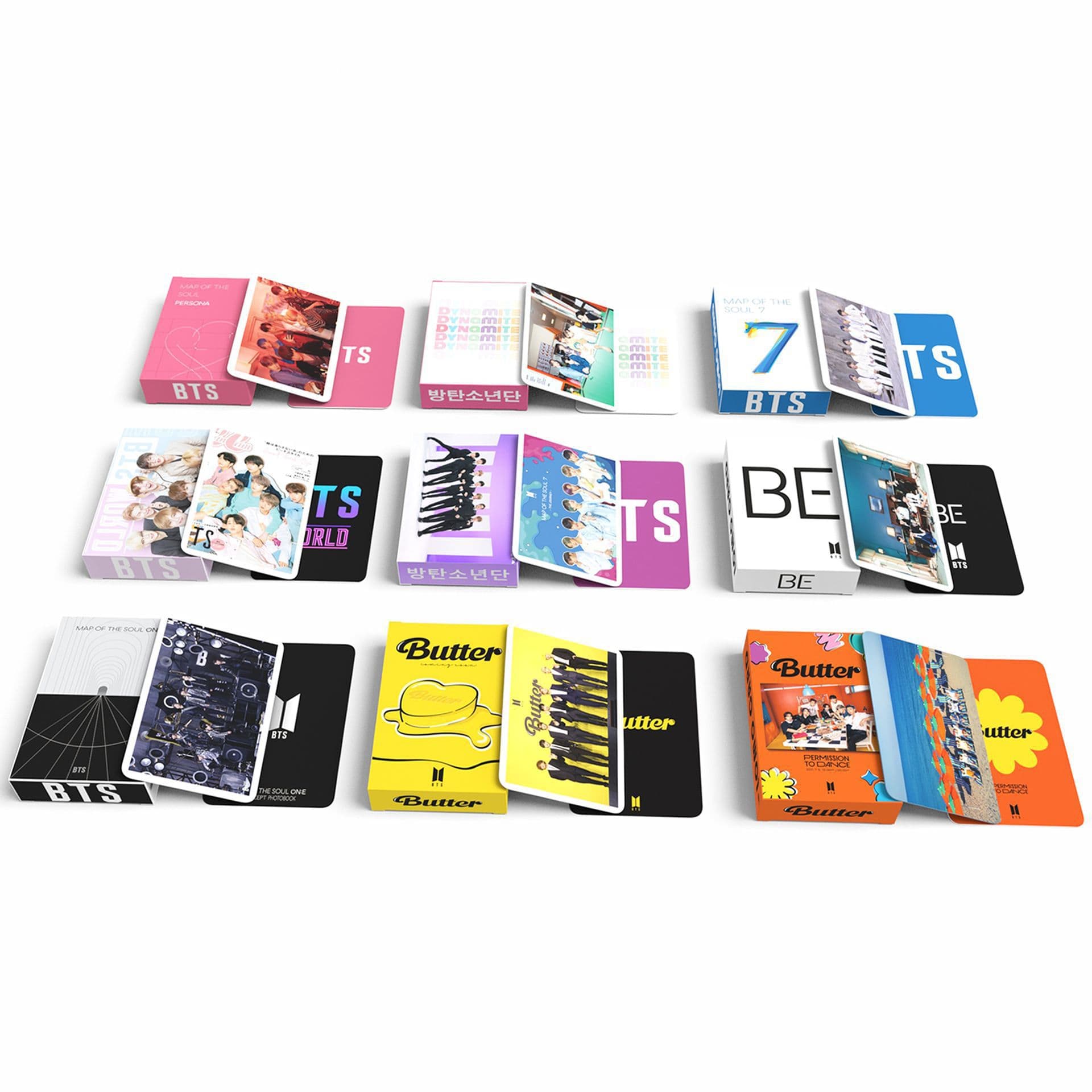 Integrated link BTS album lomo card BlackP pink ink card twice collection small card limited edition