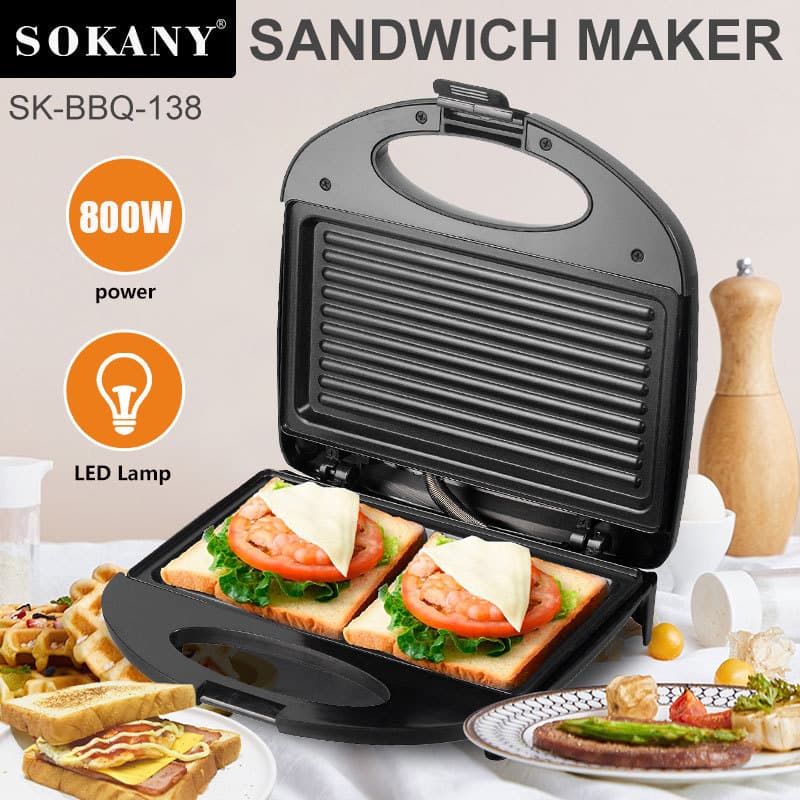Cross-border Electric Waffle Maker Household Electric Griddle Sandwich Maker Bubble Egg Cake Panini Breakfast Machine