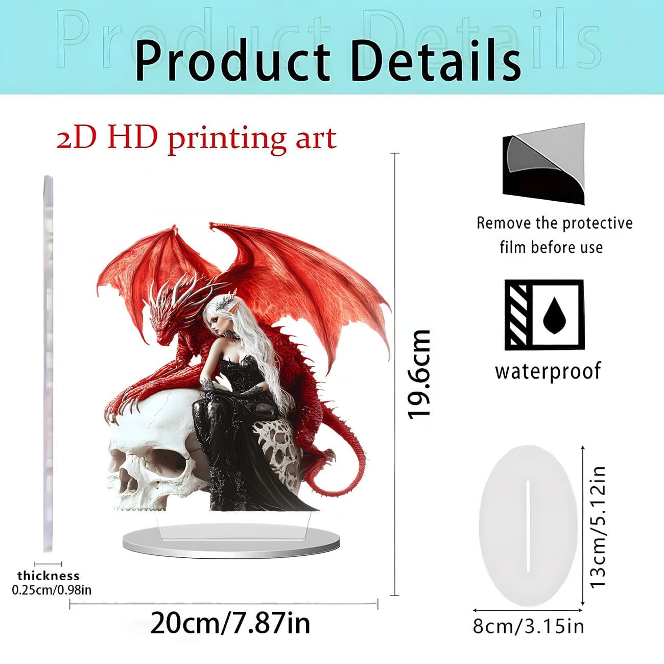 New Cross-Border 2D Acrylic Pumpkin Maple Leaf Standee Home Living Room Entryway Tabletop Decoration Halloween Ornament