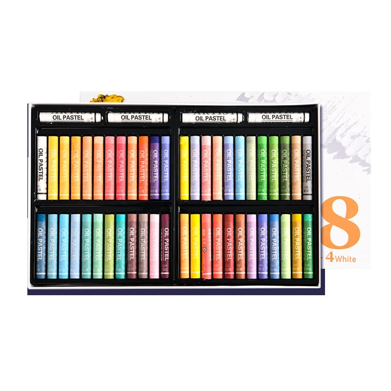 Oil pastel soft blending color mixing single-color smudge touch-up brush, colored painting brush, heavy-color oil pastel