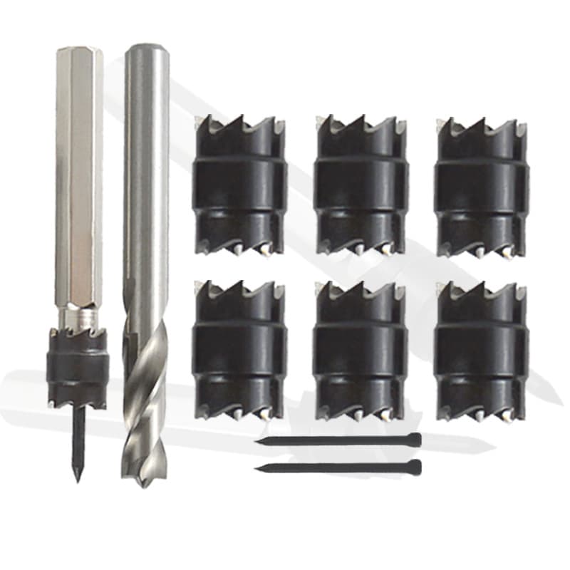 High-Speed Steel Spot Weld Drill Set, Weld Removal Drill Bit, HSS Hole Cutter Spot Weld Drill, Weld Repair Tool