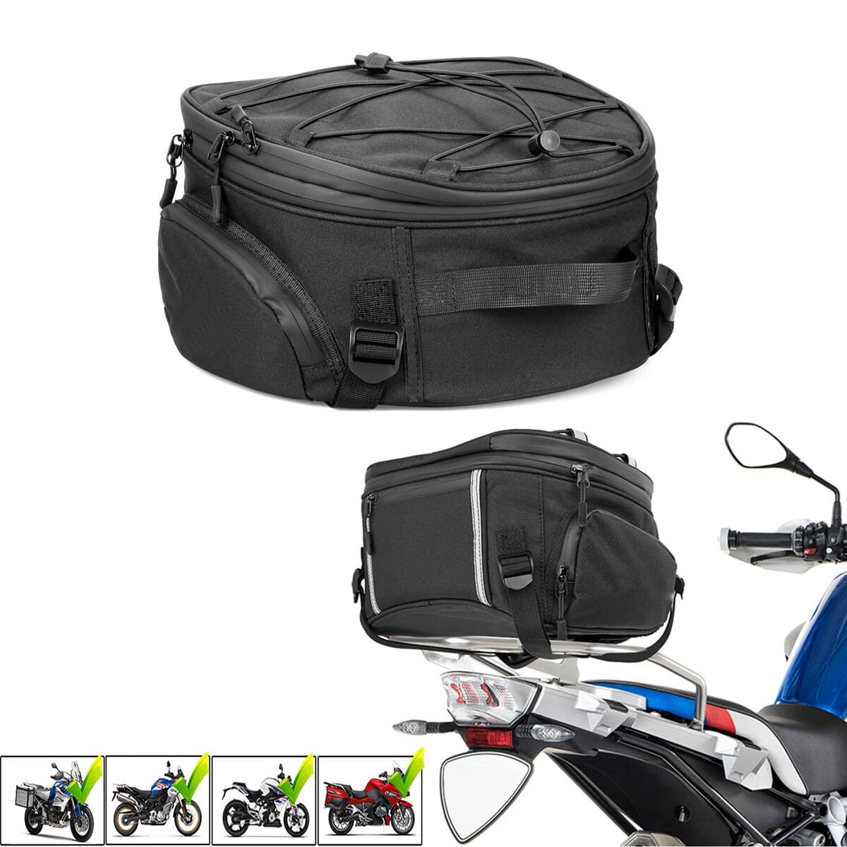 Motorcycle Accessories Tail Rack Luggage Helmet Bag for BMW R1250GS R1200GS F850F750GS