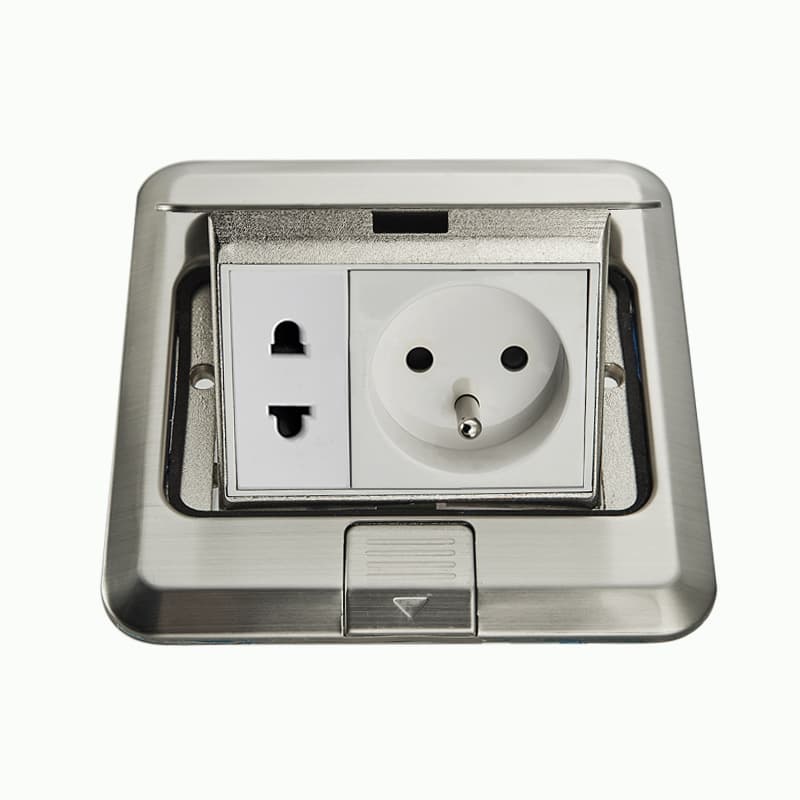 European Style Ground Socket Foreign Trade Cross-Border E-Commerce Exclusive Supply for Europe Germany Floor Socket British Pop-Up Floor Socket