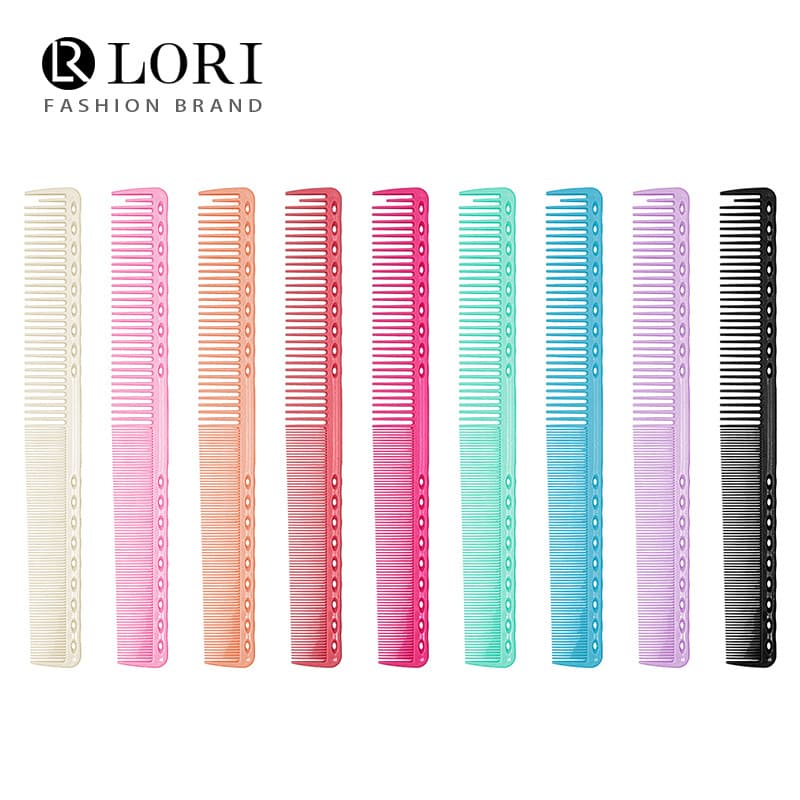Hairstylist hairdresser double-headed comb with dense teeth combined design for men and women short hair trimming comb hair salon hairdressing comb tool