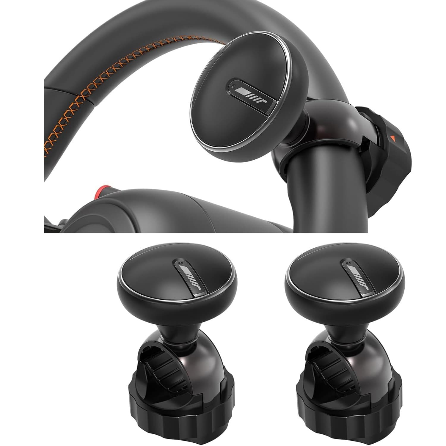 Tool-free steering wheel knob universal wheel, steering wheel power wheel