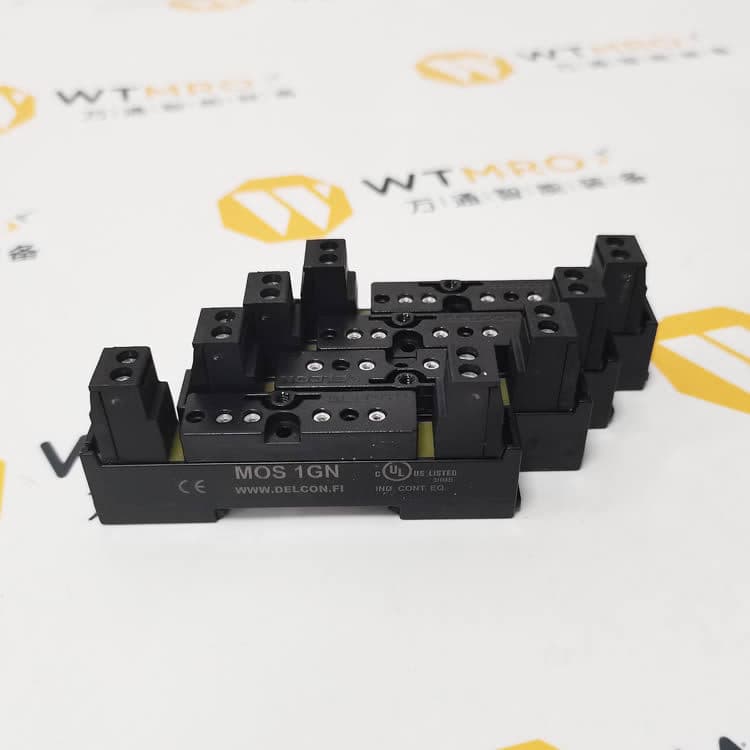 Finnish Import DELCON MOS1GN Type Relay Socket