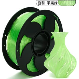 Toksen 3D Printing Filament Solid Red Farm Chinese Dragon PLA Filament Bambu Lab High Speed Filament
