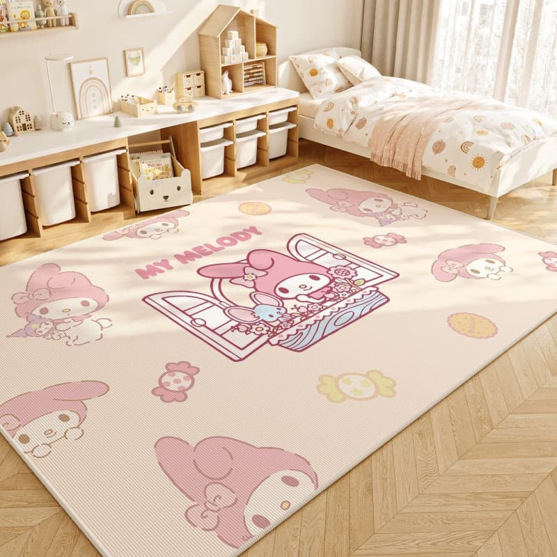 Cartoon Melody children's room living room reading area baby game play climbing mat bedroom environmentally friendly floor mat carpet