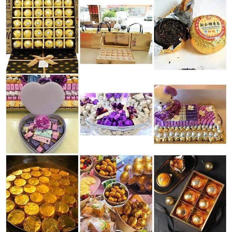 Chocolate Wrapper Lollipop Brown Sugar Black Sugar Dragon Ball Pu'er Tea Flower Tea Glutinous Rice Egg Honey Medicine Sesame Pill Tin