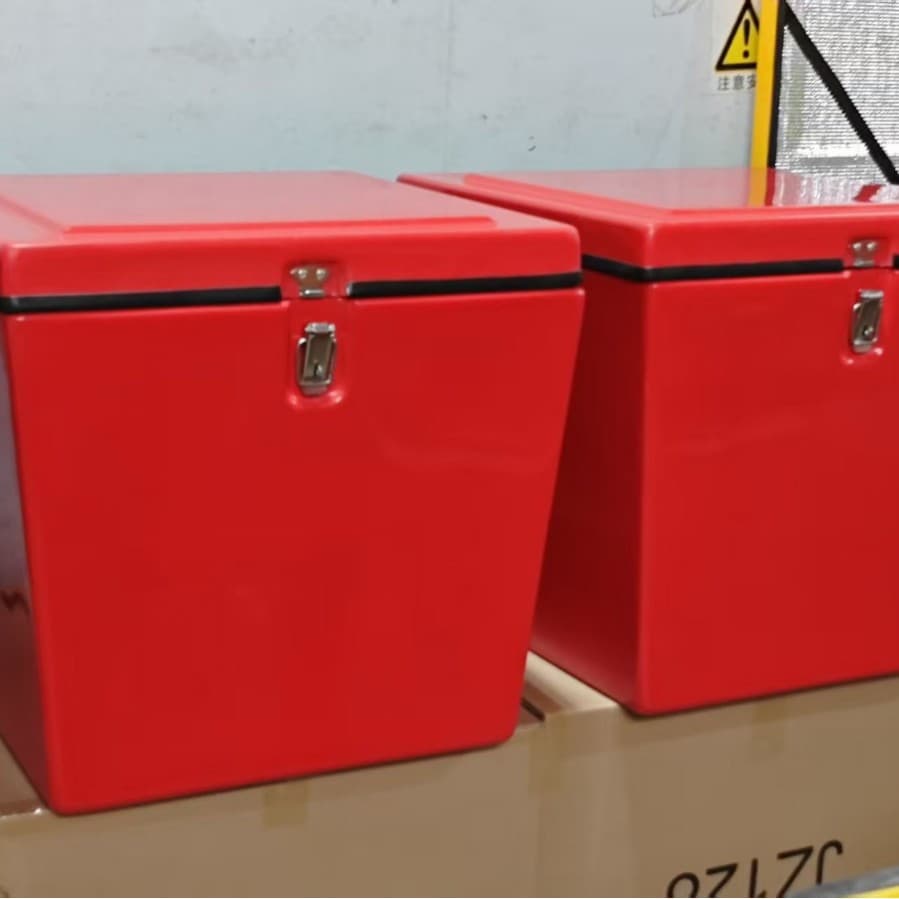 Jiangzhi High-Strength Composite Material Motorcycle Tail Box Delivery Box Courier Box Series JZ