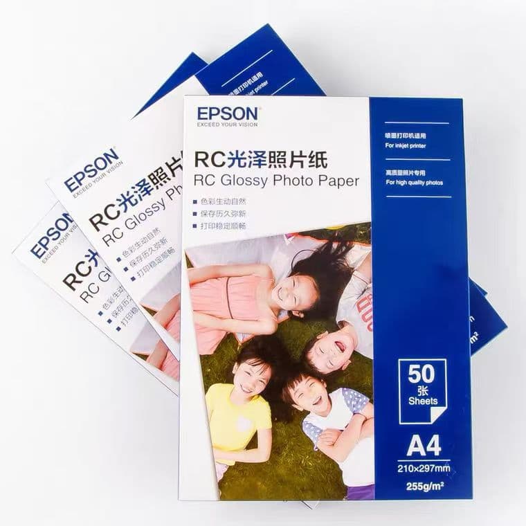 Epson original photo paper photo paper RC matte gloss 6-inch a4 format inkjet printer special photo paper