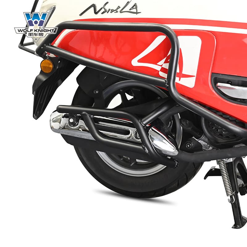 Jiche Wolf Crash Bar for 2025 Honda NS125LA, Protection Bar, Guard Bar, Anti-Fall, Anti-Collision, Thick Carbon Steel, Modified