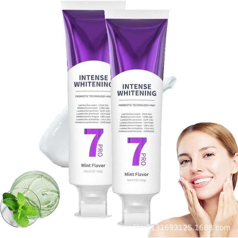 7 Pro Strong Whitening Toothpaste - Bestselling Strong Care Fresh Breath Toothpaste