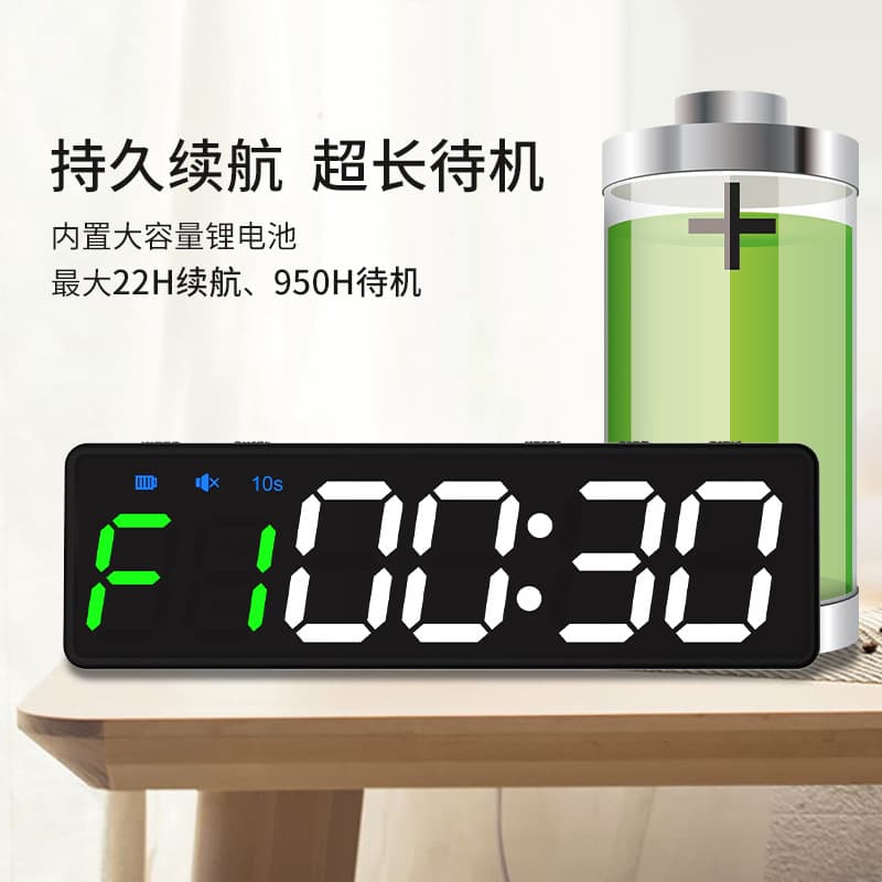 Fitness Yoga Tabata Interval Training Boxing Crossfit Electronic Led Timer Home Decor/timer Timer