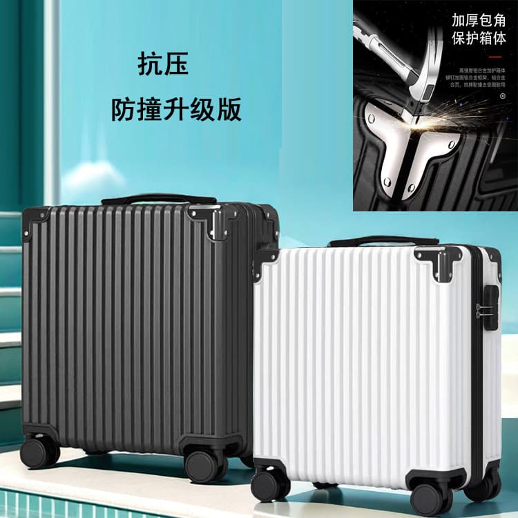 18-inch carry-on suitcase, new luggage, universal wheel trolley case, password student suitcase, 20-inch lockable suitcase, durable