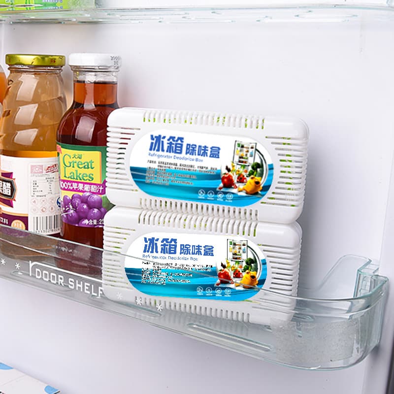 Refrigerator Deodorizer with Activated Charcoal, Bamboo Charcoal Packs for Fridge, Fresh Odor Removal Box for Wholesale