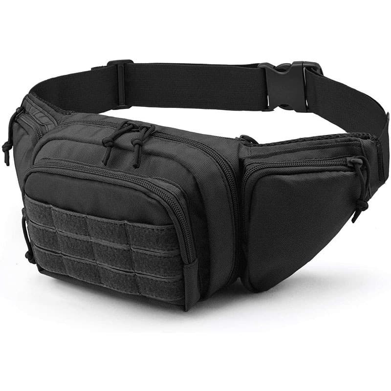 New Multi-Function Tactical Waist Pack Outdoor Cycling Storage Bag Portable Concealed Waist Holster Gun Pouch Accessory Bag