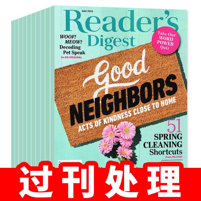 [Bargain Deal] Reader's Digest Magazine May/June 2023 Small Format
