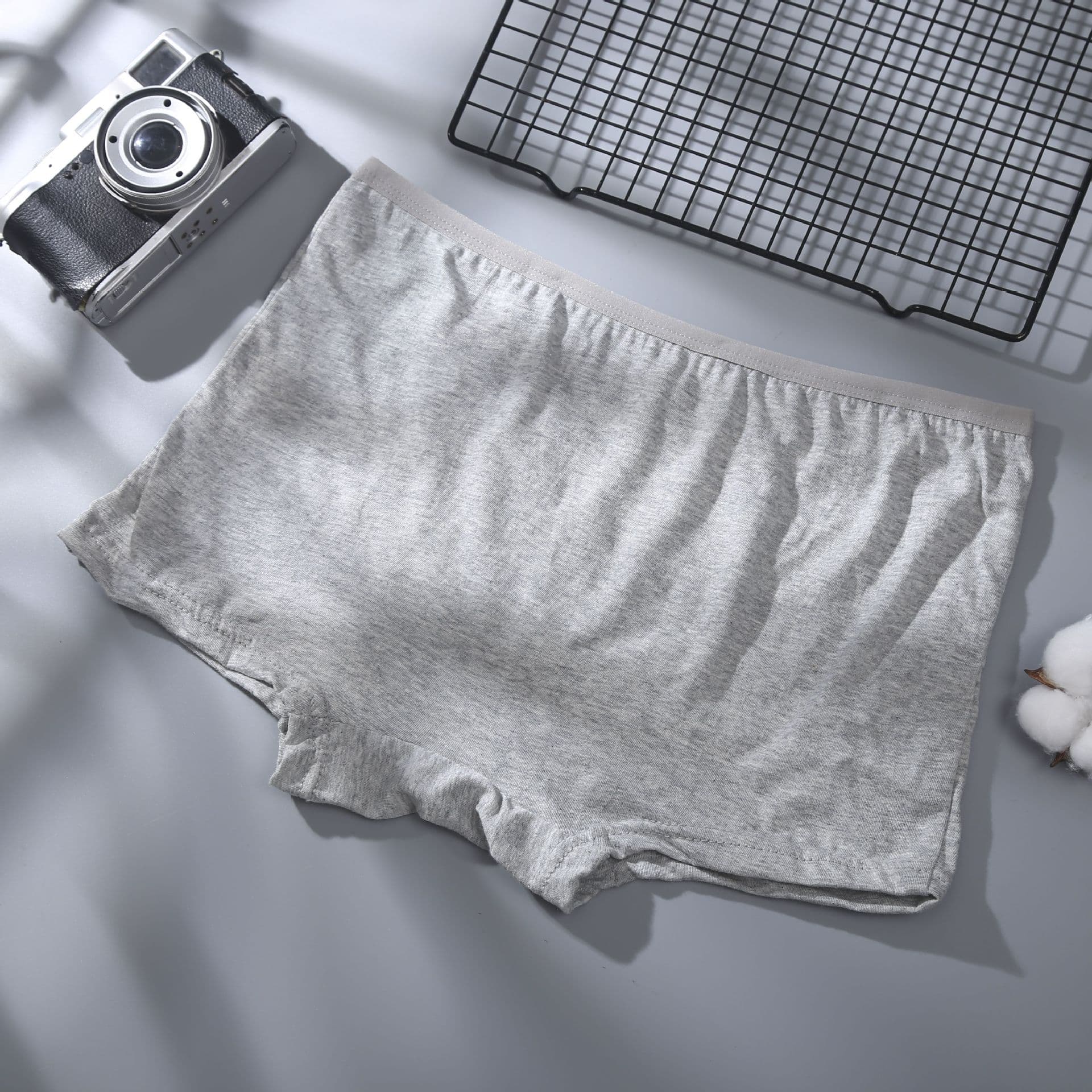 Men's Disposable Cotton Briefs Flat Angle Individually Packaged Outdoor Travel No-Wash Factory Direct Breathable Comfort