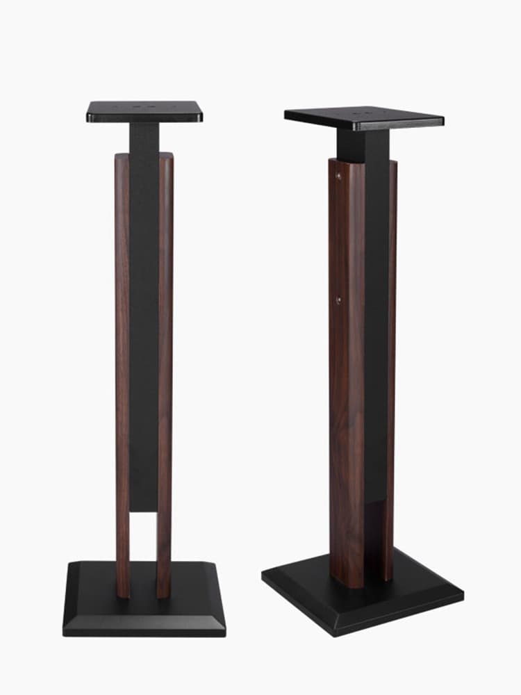 Speaker stand, surround sound stand, floor stand, solid wood bookshelf, speaker legs