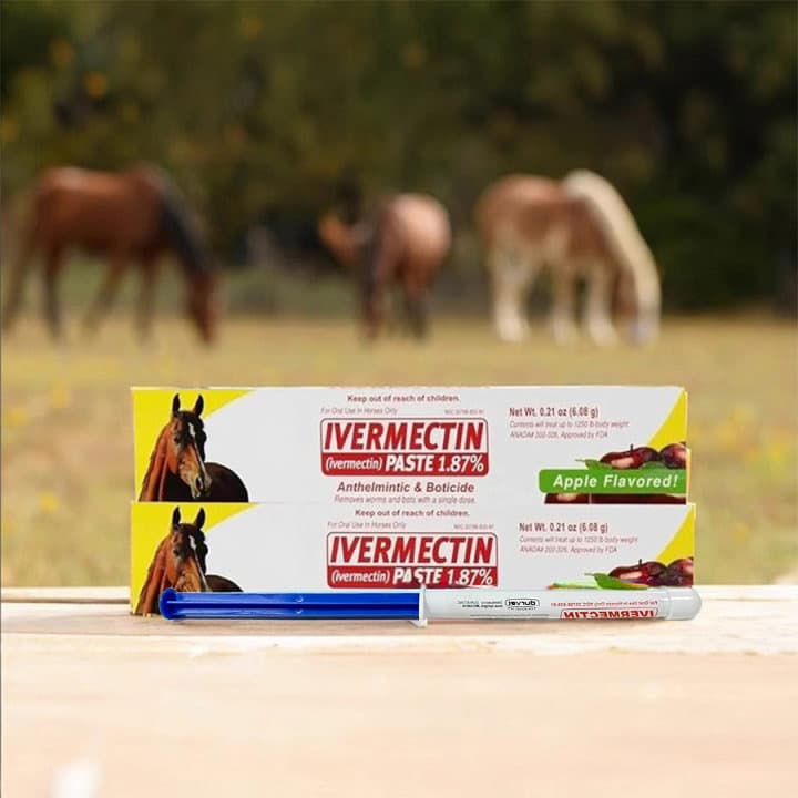 Amazon Hot Selling Pet Plant Extract Flea and Tick Repellent Apple Flavor Horse Balm Itch Relief Cross-Border