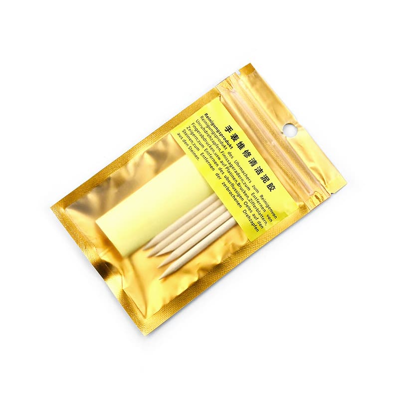 Watch Repair Tool Cleaning Parts Wheel Manual Tool for Removing Movement Parts Grease Cleaning Putty Clay