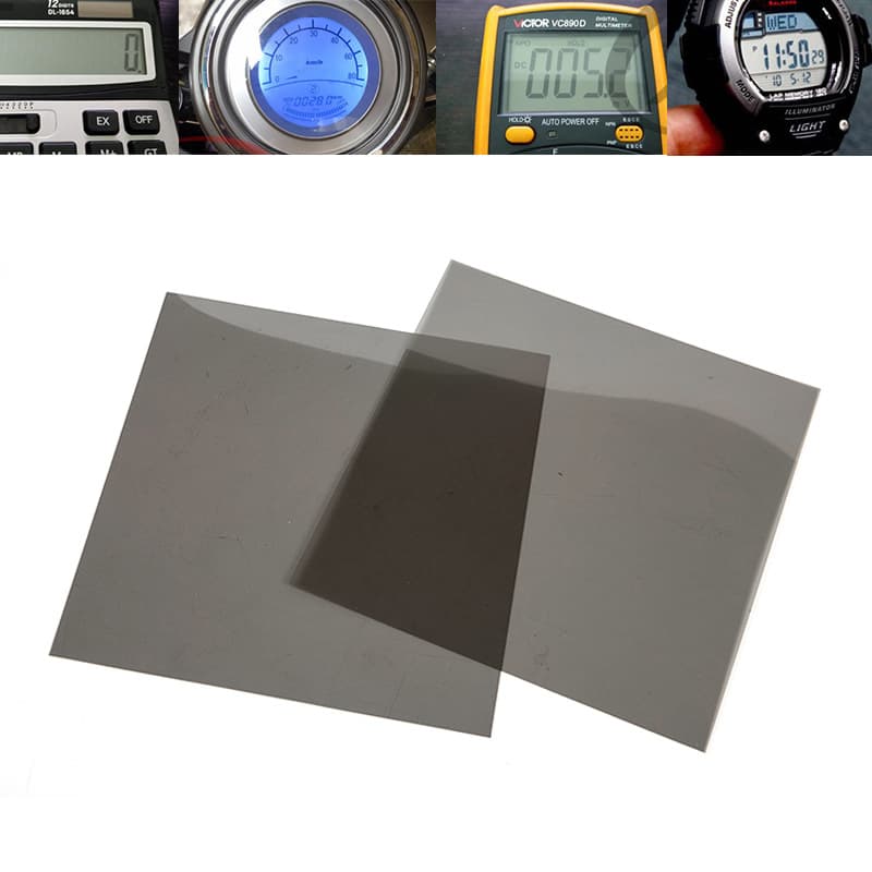 18cm LCD Polarizer Film for Electronic Instrument Displays, E-bike Screen Polarizing Film