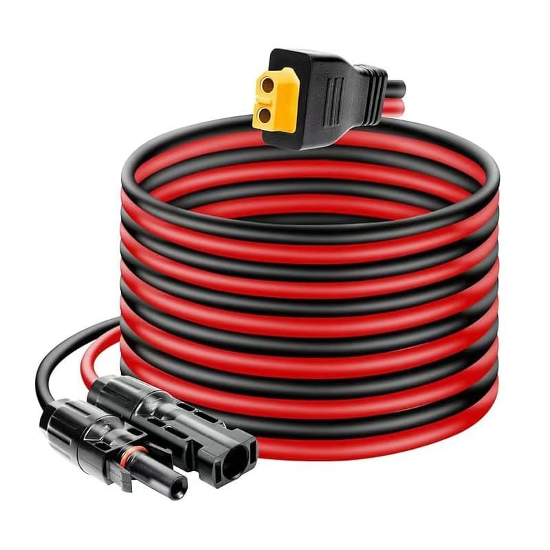 Factory Supply MC4 to XT60 Solar Outdoor Power Connection Cable XT60 to MC4 Power Extension Cable