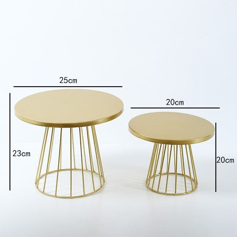 Dessert Table Decoration Cold Buffet Display Stand Tray Iron Art Birdcage Afternoon Tea Cake Stand