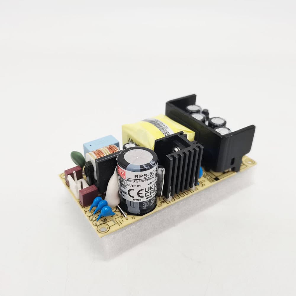 RPS-60-5 Taiwan MEAN WELL switching power supply 5V12A medical PCB bare version low leakage current