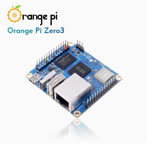 Orange Pi Zero3 Allwinner H618 Chip Development Board