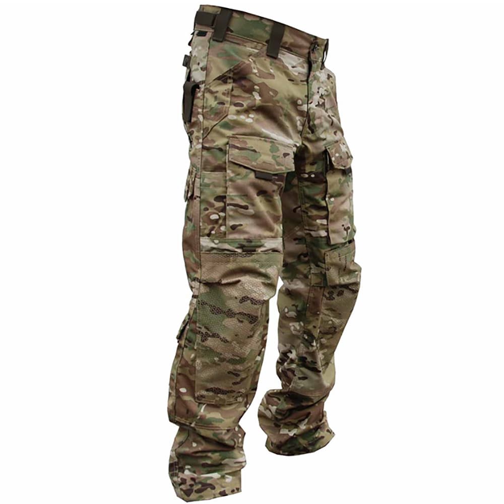 2022 New Outdoor Tactical Pants Army Fans Camouflage Pants Amazon Exclusive Men's Casual Pants Phantom Hawk Pattern