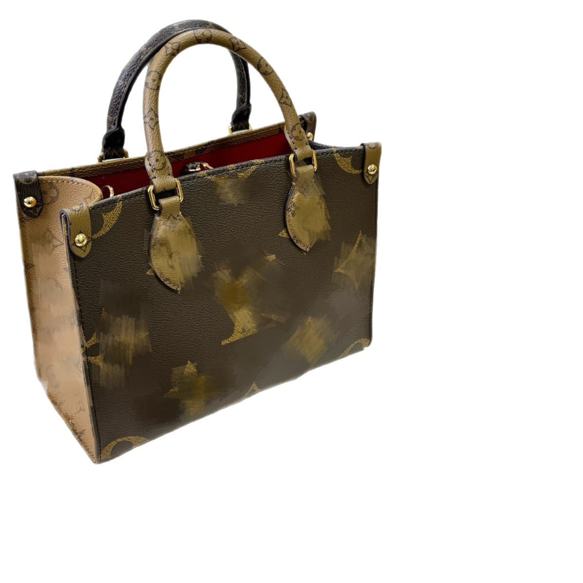 2024 New OnTheGo Luxury Premium Handbag Horizontal Monogram Jungle Retro Shoulder Crossbody Bag