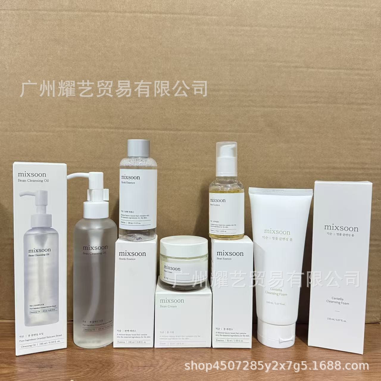 Cross-border Korean new product mixsoon series soy sour cream essence toner facial cleanser cleansing oil