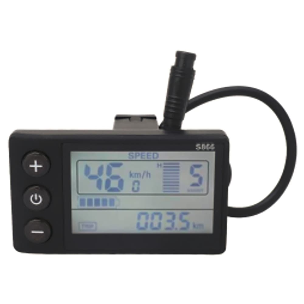 Electric scooter LCD instrument panel, cross-border e-commerce direct sales, 6-hole 6-wire waterproof connector S866 6P